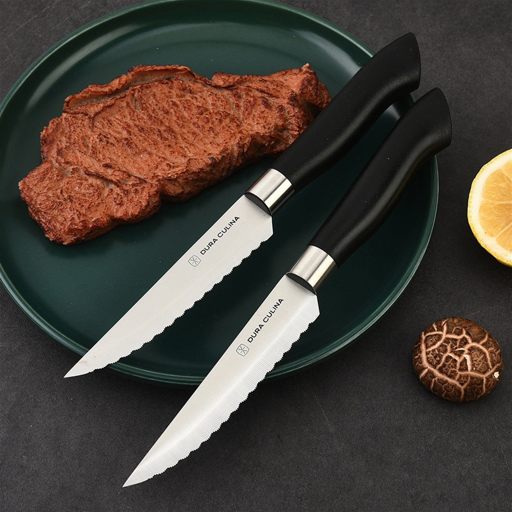 4 Piece Micro Serrated Kitchen Steak Knife Set-3