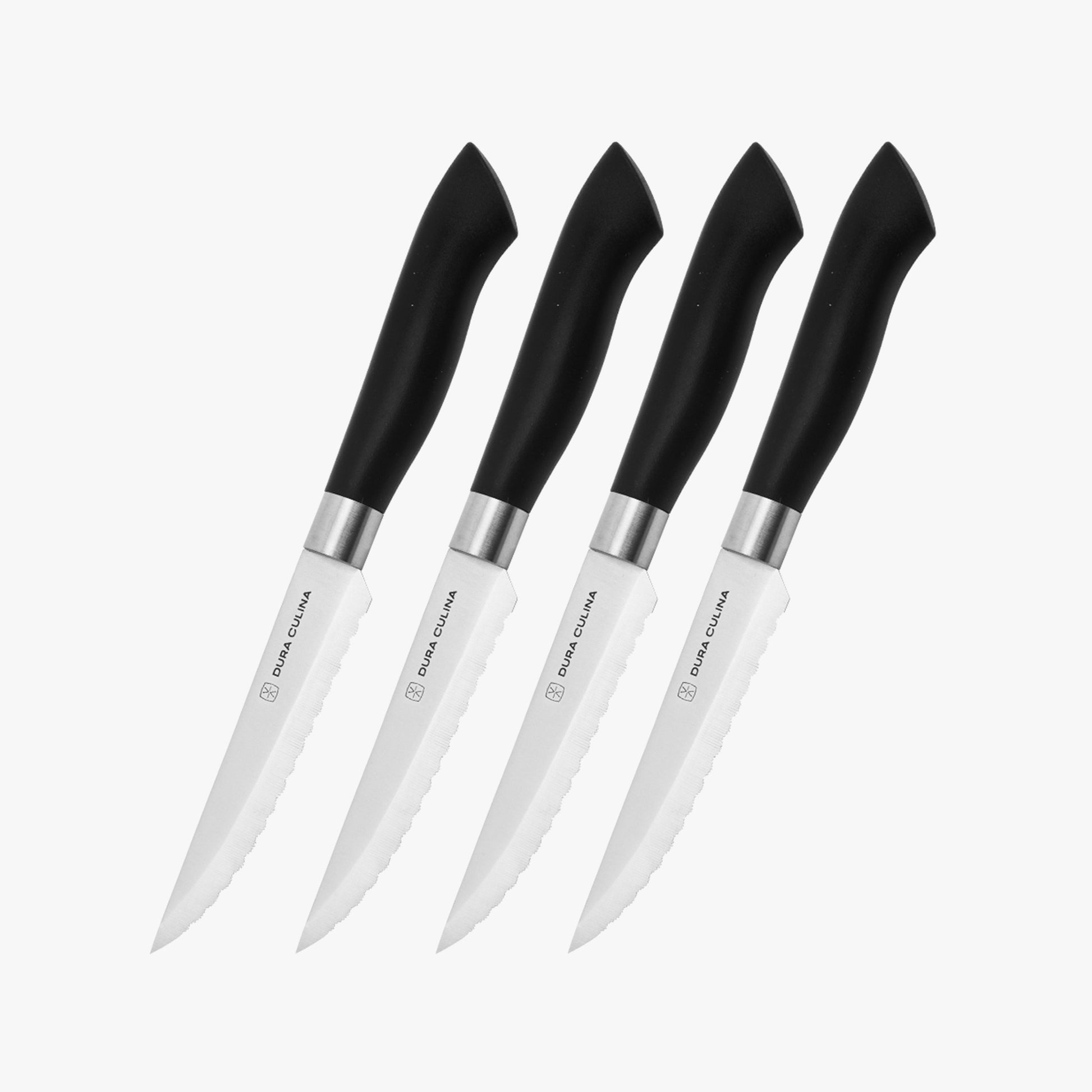 4 Piece Micro Serrated Kitchen Steak Knife Set-0