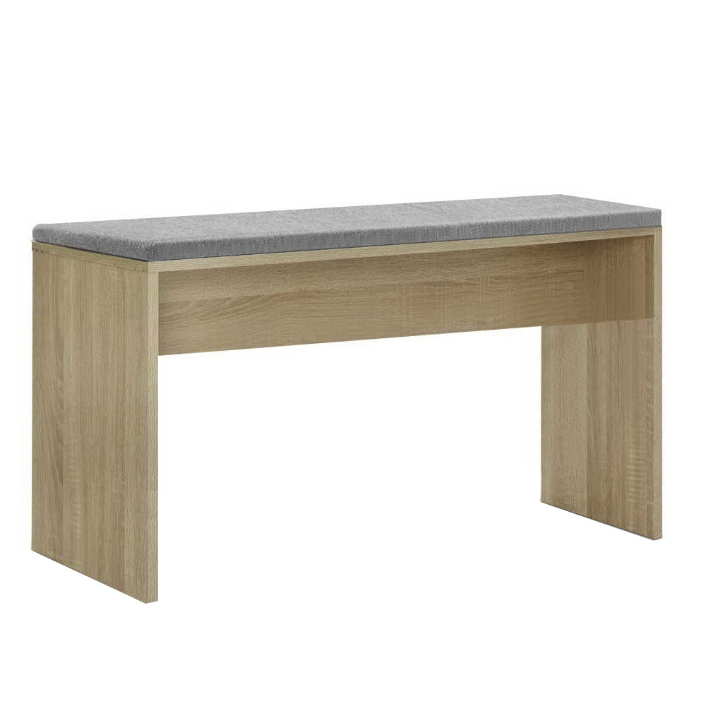 NNEDSZ Dining Bench NATU Upholstery Seat Stool Chair Cushion Kitchen Furniture Oak 90cm-0