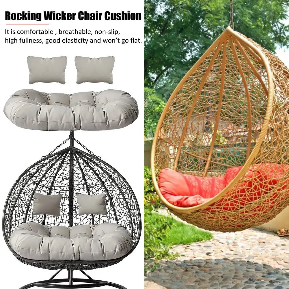 Garden Hanging Hammock Chair Cushion-3
