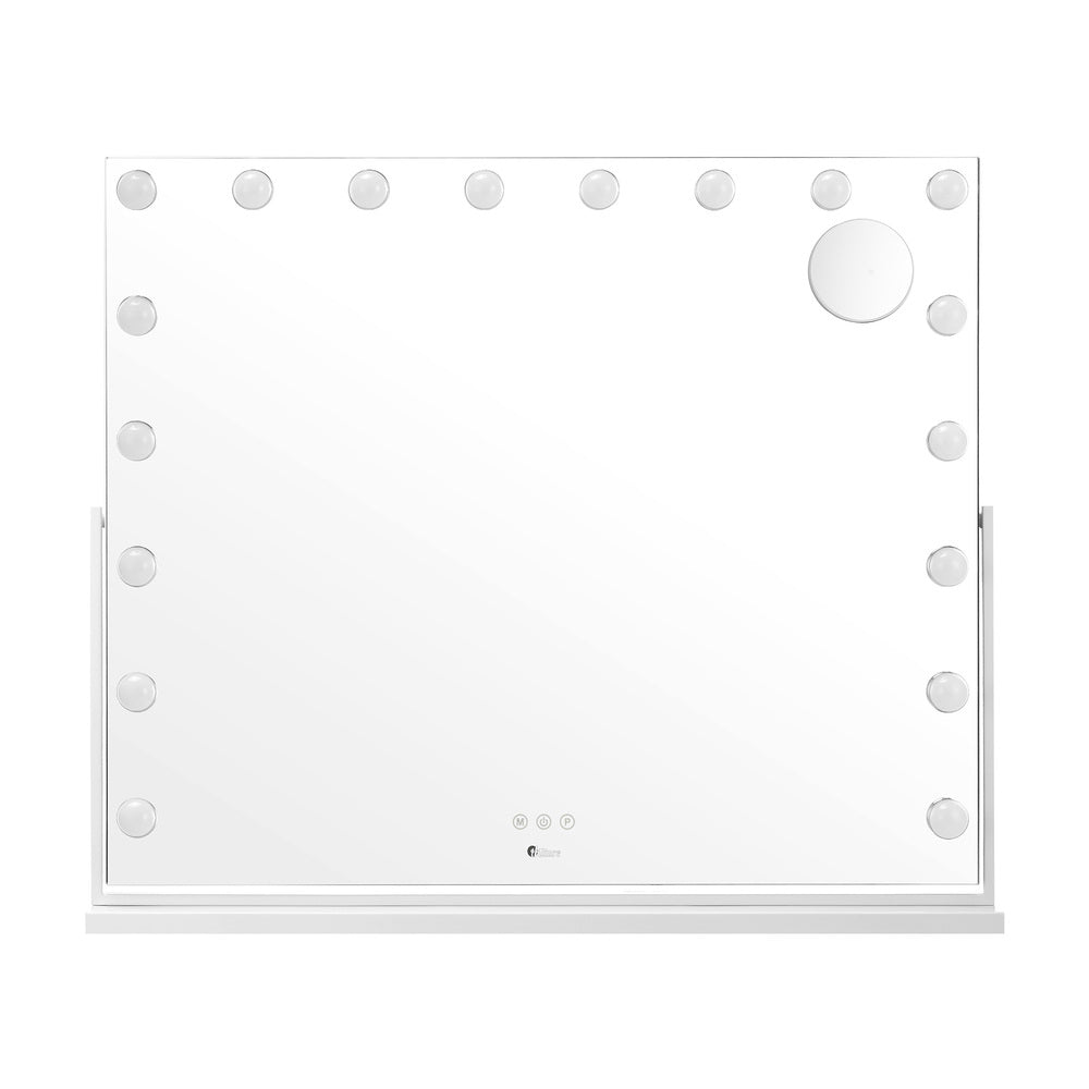 NNEED Makeup Mirrors LED Bluetooth Rotatable 80x65cm-2