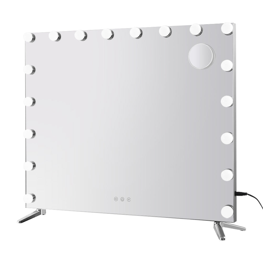 NNEDSZ  Makeup Mirror with Light LED Hollywood Mounted Wall Mirrors Cosmetic-0