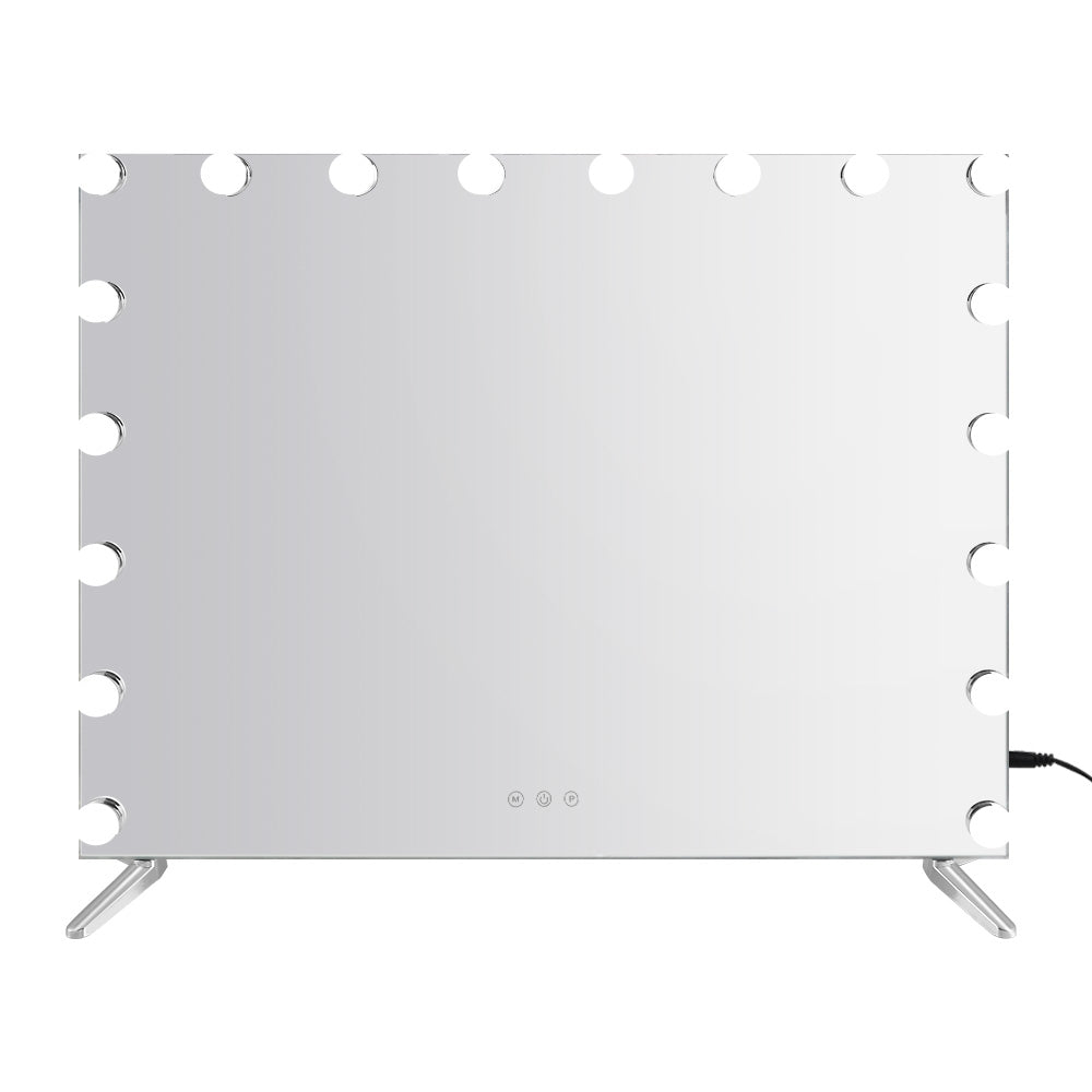NNEDSZ  Makeup Mirror with Light LED Hollywood Mounted Wall Mirrors Cosmetic-2