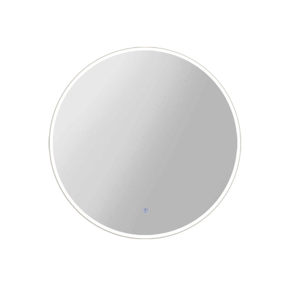 NNEDSZ LED Wall Mirror Bathroom Light 80CM Decor Round decorative Mirrors-0