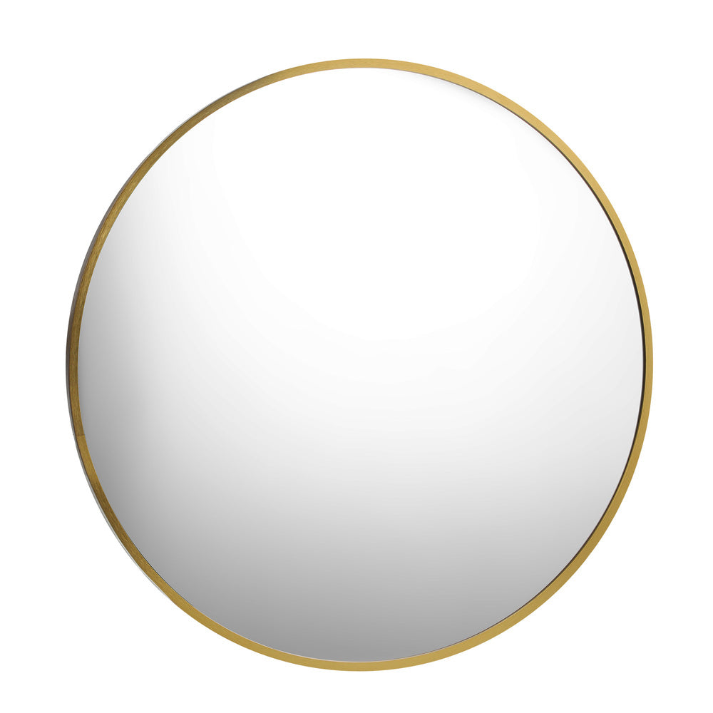 NNEED 60cm Wall Mirrors Round Gold-3