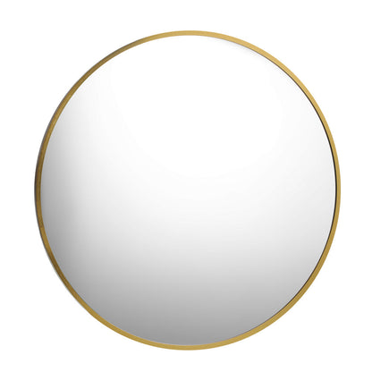 NNEED Wall Mirrors Round Gold 80cm-2
