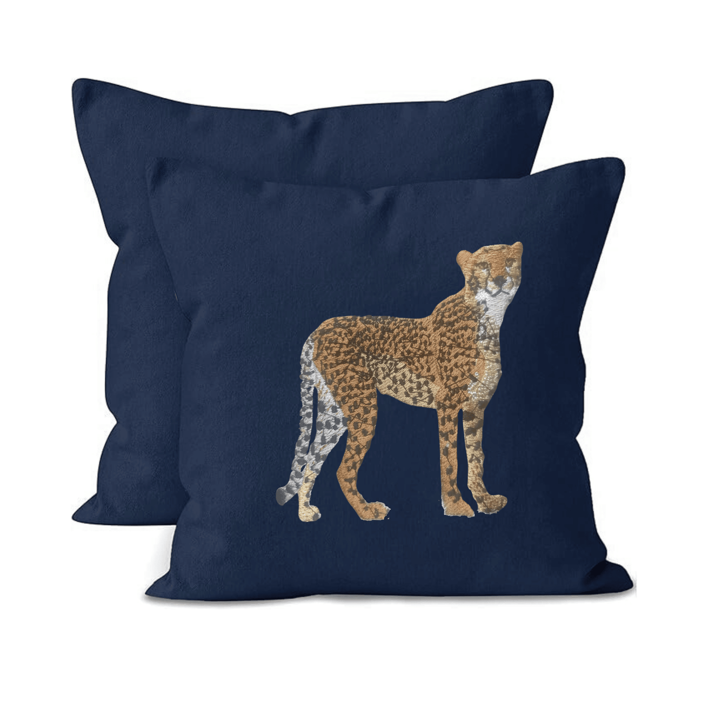 Cushion Covers- Cheetah Embroidery-2
